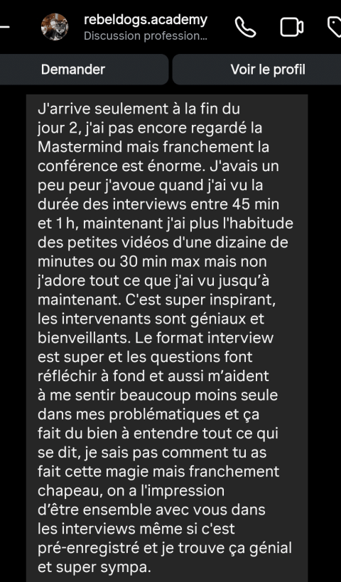 Avis sommet des educateurs canins developper son entreprise